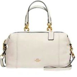 COACH Pebbled Leather Lenox Satchel NWOT
